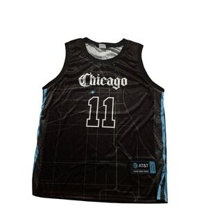 Chicago Bulls Acebo #11 Kick10 AT&T Player Jersey Series  Basketball Jersey L